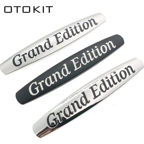 1Pcs 3D Metal Grand Edition Car Side Fender Rear Trunk Emblem Badge Sticker Decals for Mercedes-Benz,Car Decorations Stlying