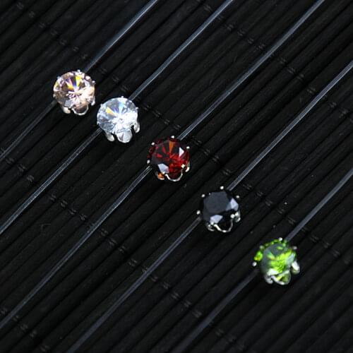 Fashion Collier Transparent Fishing Line Necklace Women Zircon Choker Necklace Silver Color Invisible Chain Necklace