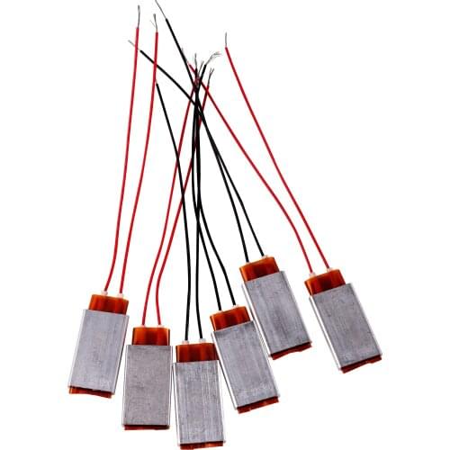 12V/220V Heating Element Hair Dryer Accessories Curlers Heater 80/120/220℃ Ptc Heaters Applicable Miniature Heating 50 Pcs