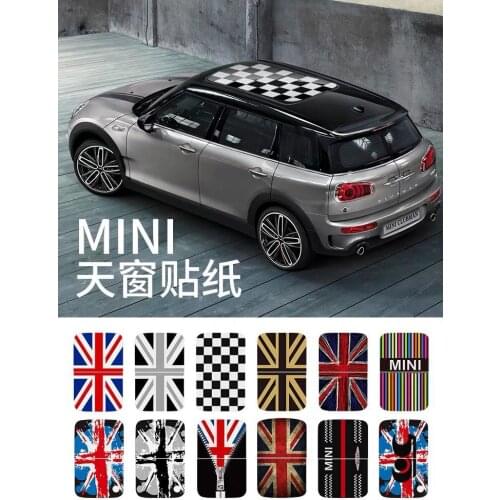 Semitransparent Sunroof Roof Sticker Car Styling For MINI Cooper JCW R55 R56 R57 R58 R59 R60 R61 Countryman Clubman Accessories