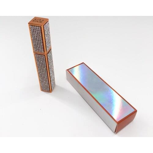 Empty Mascara Box Holographic Package Custom logo Wholesale Prices