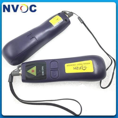 Grandway 650nm Visual Fault Locator 1mw 5KM Fiber Optic Cable Tester,650nm VLS-8 Series Mini Fiber Optical Laser Source