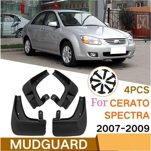 Car Mudguard For Kia Cerato Spectra 2007-2009 High-quality Mudguard Anti-splash Protection Body Anti-fouling Car Accessories