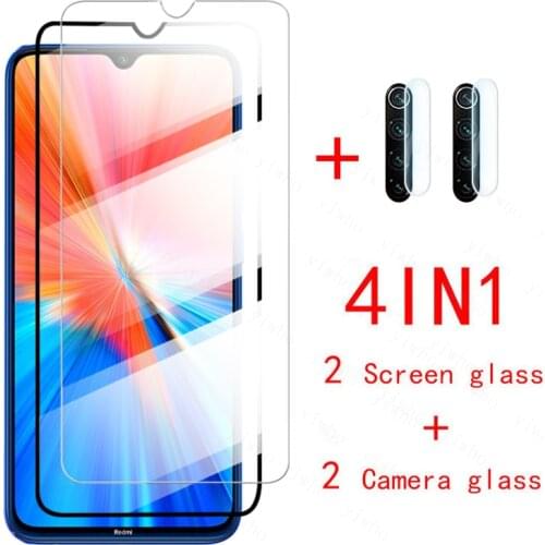 Tempered glass for xiaomi redmi note 8 2021 camera glass on redmi note 9 pro 9s screen protector on redmi note 10 pro cover case