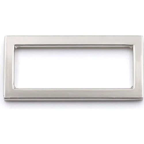 ZENTEII Metal D Square Ring Adjustable Rectangle Belt Backpack Shoe Bag Purse Strap Ribbon Cat Dog Collar Buckle DIY Accessories