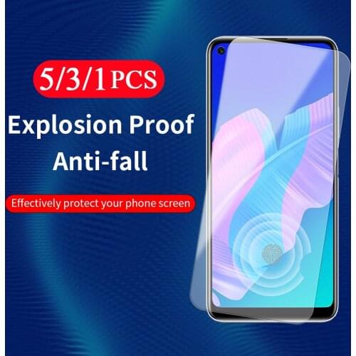 5-1Pcs for Huawei P40 P30 pro plus lite E tempered glass phone screen protector Huawei P20 lite pro protective film on the Glass