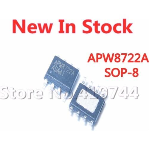 5PCS/LOT APW8722AKAI-TRG APW8722A SOP-8 PWM controller IC In Stock NEW original IC