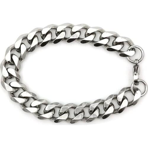 16cm/18cm/21cm Long Punk Curb Cuban Chain Bracelets Set For Women Miami Boho Thick Gold Color Charm Bracelets Fashion Jewelry