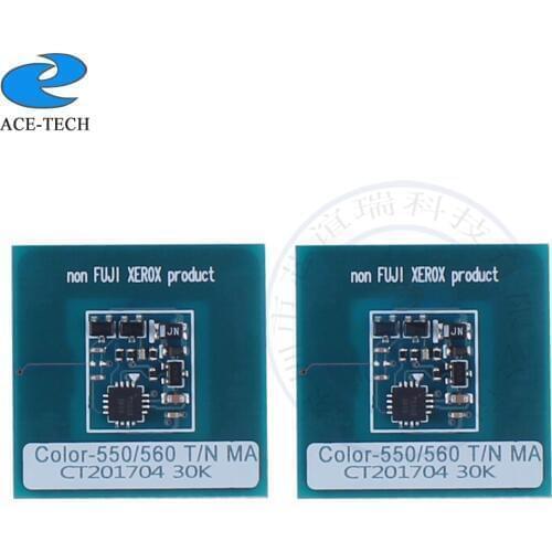 006R01525 006R01526 006R01527 006R01528 toner reset chip For Xerox Color C60 C70 Color 550 560 570 cartridge CT201702 CT201703