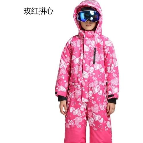 Kids Ski Suit Children Brands Waterproof Girls And Boys Snow Set Pants Winter Skiing And Snowboarding Jacket Child