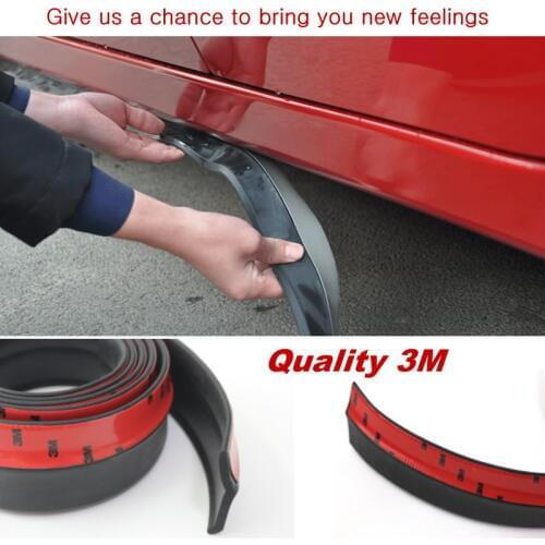 For Opel Astra Corsa Meriva Tigra Vectra Zafira Mokka Insignia Car Front Rubber Bumper Lip Splitter Skirt Protector Car Body KIT