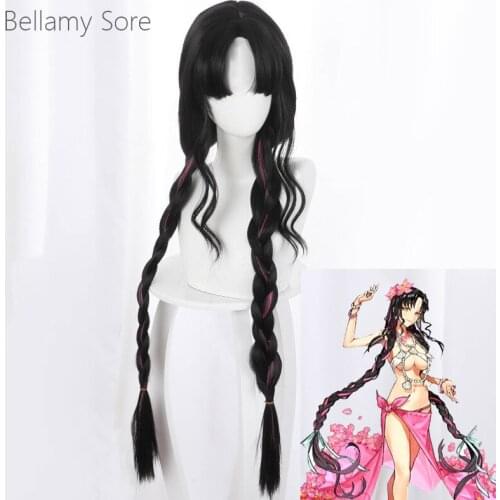 Fate Grand Order Sessyoin Kiara Cosplay hair wigs+Wig cap