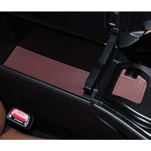 Interior Modified Door Slot Pad Instrument Panel Storage Box Latex Mat Car Accessories For Lexus UX200 UX250h UX260h 2019 2020