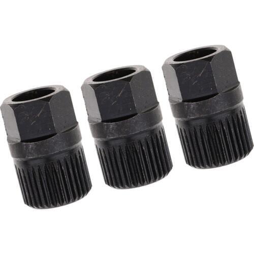 3PCS 3400 V - Belt Pulley Removal Belt Set Tool 33 Teeth For AUDI VW Passat