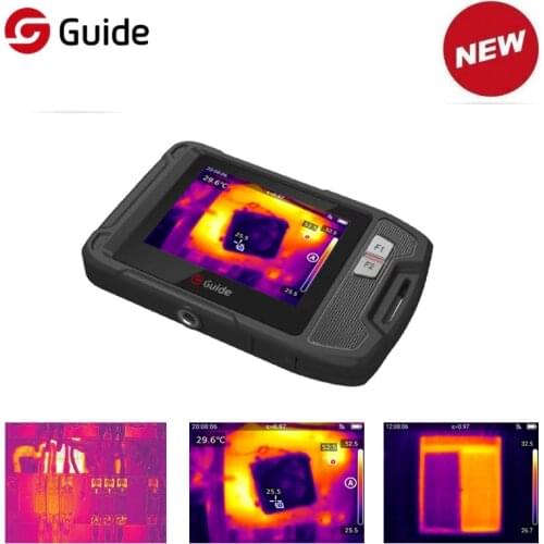 GUIDE IR Thermal Imaging Camera Touchscreen Thermography Pocket-Sized Camcorder WIFI APP Sharing Data Industrial Thermal Imagery