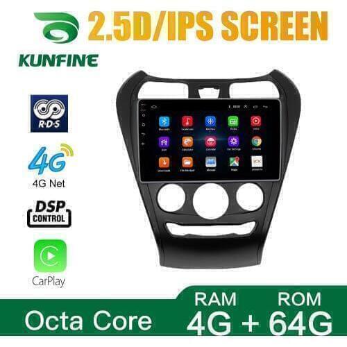Octa Core 1024*600 Android 10.0 Car DVD GPS Navigation Player Deckless Car Stereo for HYUNDAI EON 2012 Radio Headunit