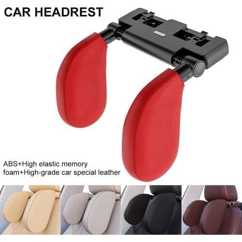 Multi-angle adjustment Car Seat Headrest Head Neck Support Detachable Head Pillow Travel Sleeping and Rest for Kids Adults