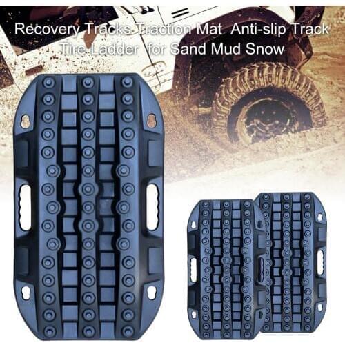 Car ATV Truck Wheel Tyre Snow Anti Skid Board Emergency Rescue Recovery Tracks Traction Mat Anti-slip Track Tire Ladder Sand Mud