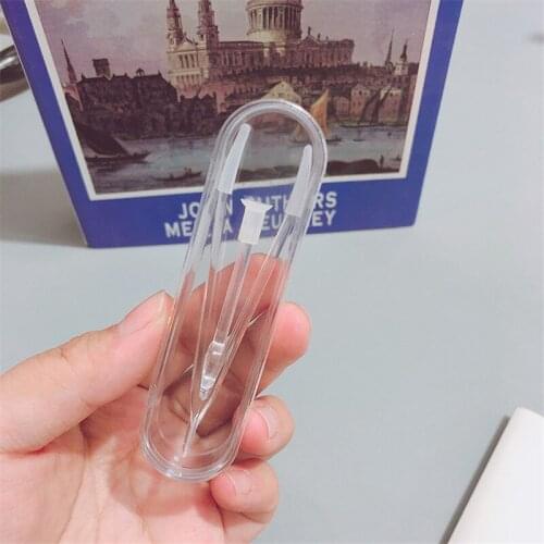 Transparent Contact lens accessories large tweezers long nails special contact lens tweezers 8cm Contact lens Case component