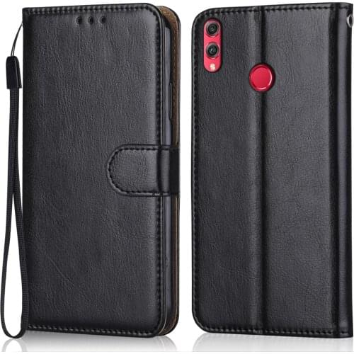 Folio Luxury Leather Case for On Huawei Honor 10 Lite 6.21'' Wallet Case Phone Bag for On Huawei Honor10 Lite cover