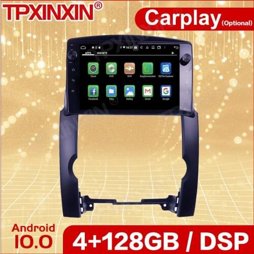 Wireless Carplay Car Android10 Stereo Receiver For KIA Sorento 2009 2010 2011 2012 Radio Audio Recorder Head Unit Player Screen