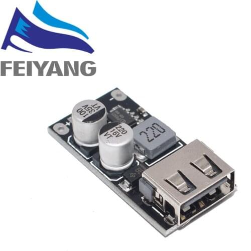 USB QC3.0 QC2.0 USB DC-DC Buck Converter Charging Step Down Module 6-32V 9V 12V 24V to Fast Quick Charger Circuit Board 5V