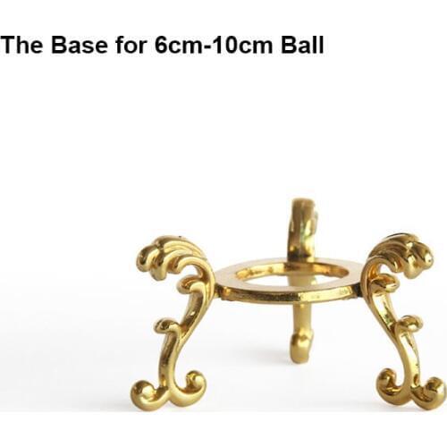 1 pcs Transparent Glass Square Crystal Base for Different Crystal Ball Display Bases Table Holder Stand Decoration Accessories