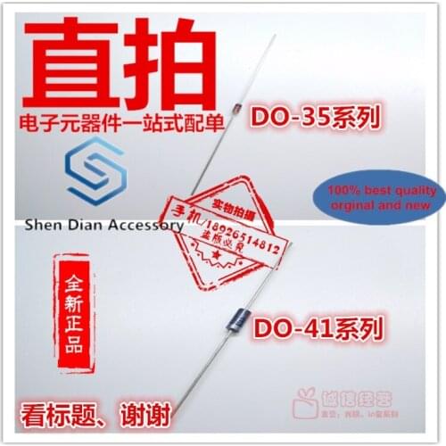 10pcs 100% orginal new in stock Strip-45mm 4007 1N4007 DO-41 1A1200V rectifier diode