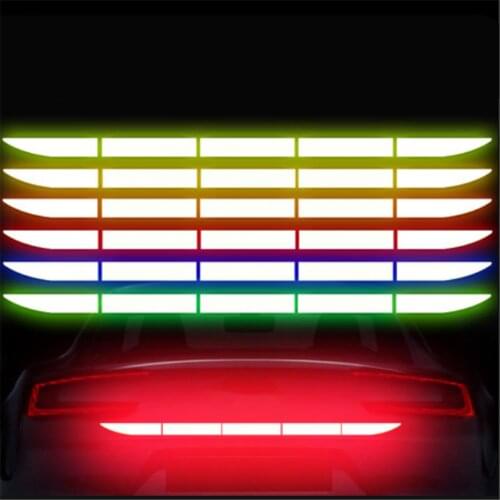 5pcs/set Car Trunk Reflector Sticker for Volkswagen VW Golf 4 6 7 GTI Tiguan Passat B5 B6 B7 CC