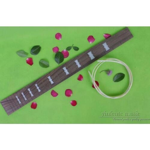 Guitar Accessories 1 pcs x 25.5"electric Guitar Fretboard electric guitar rose Wood Fretboard Parts 00-040# inlay