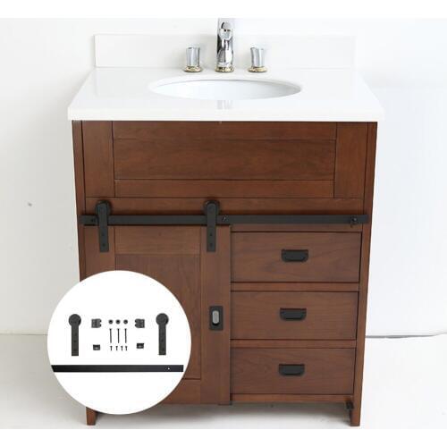 Barndoor Bathroom Cabinets