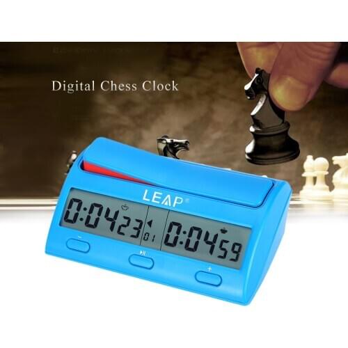 LEAP PQ9912 Professional Digital Chess Clock Count Down Timer Novelty Multifuctional Practical Game Competition Count Up Player