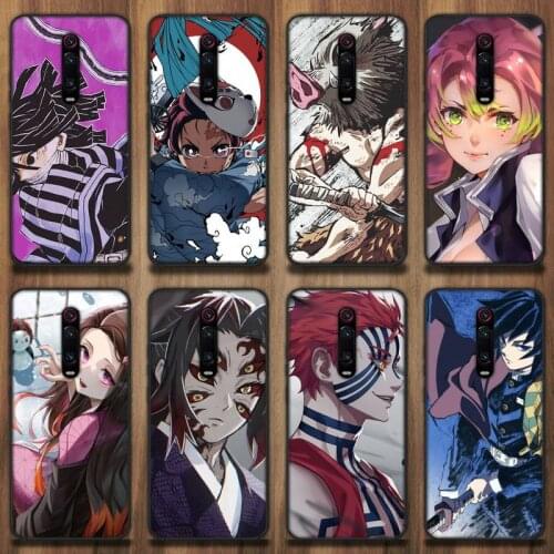 Demon Slayer Manga Kimetsu No Yaiba Phone Case Cover for Redmi note 4 4 5 5A 6 Pro 7 8 8T Pro 9Pro Max case