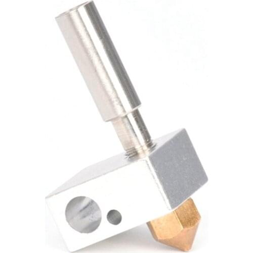 3D Printer Parts Heated Block 20X20X10mm M6 Throat 7X31mm Nozzle 0.4mm HotEnd for 1.75mm Filament for X5SA XY-2 PRO