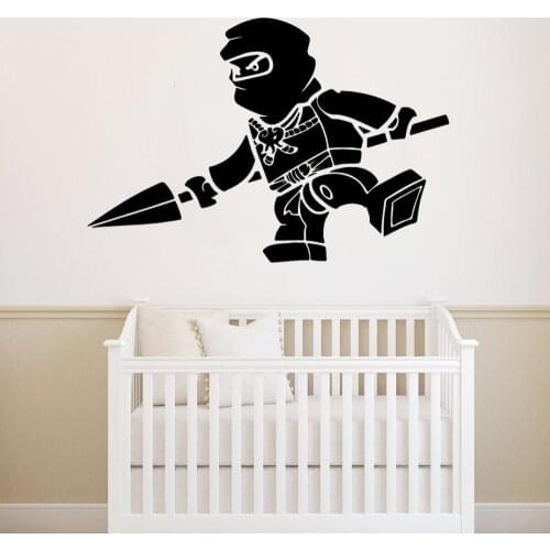 Diy Family Wall Stickers Ninjutsu Mural Art Home Decor for Living Room Company School Office Decoration Murals