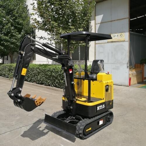 CE 1000kg Garden Work Use Excavator with 380mm Digging Bucket