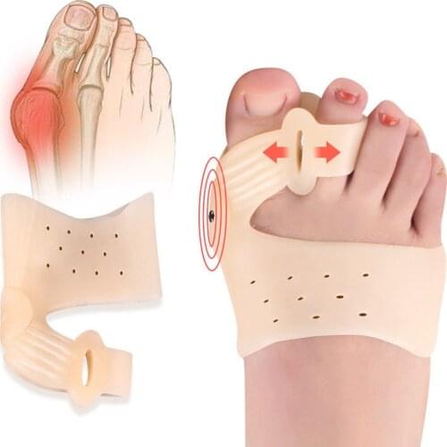1 Pair SEBS Regular And Magnet Models Toe Separator Hallux Valgus Bunion Corrector Improve Microcirculation Foot Care