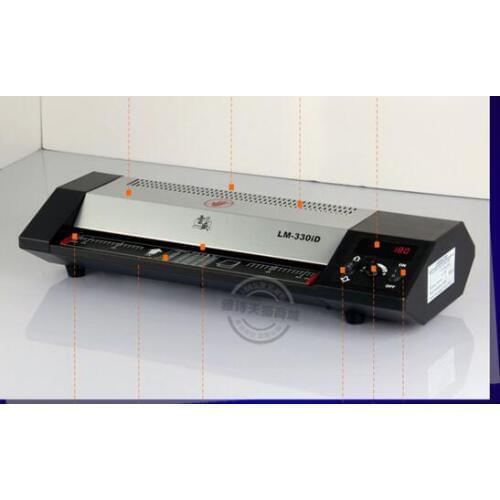 LM330iD A3 photo photo laminator laminating machine laminating machine, plastic card data samples