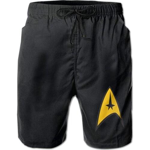 Hidreama Star Trek Mens Swim Trunk,Quick Dry Shorts Beach Surf Trunks Swimming Bathing Suits