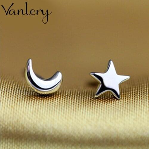 New Arrivals Korean Style Moon Star Earrings For Women Lady Bridal Earrings Girls Gifts Pendientes Brincos 2021