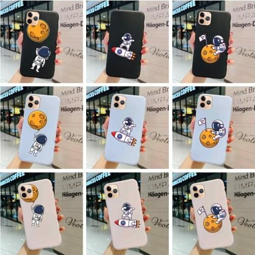 Suitable for Huawei P Smart 2018 2019 2021 S Z Pro Plus Case Cover Cute Cartoon Personality Planet Humanity Shape Trend Thin