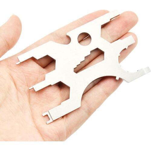 Mounchain Stainless Steel Underwater Tool Diving Regulator Kit Credit Card Screwdriver Scuba Equipment Repairing Sports Tools