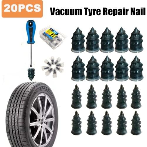 Repairs Nail Motorcycle Vacuum Tyre Repair Nail Electric Car Scooter Bike Tubeless Rubber Tire Puncture Repair for Auto Trucks