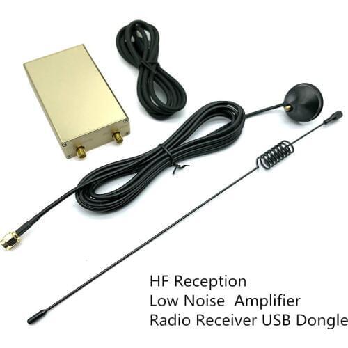 SDR RTL2832U R820T2 HF Reception 100KHz-1.8GHz TXCO 0.5 PPM SMA Software Defined Radio Accurate Frequency USB Dongle