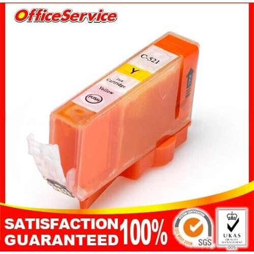 4 yellow Compatible ink cartridge CLI-521 CLI521 FOR CANON IP4700 printer