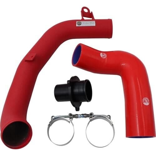 Turbo Discharge Pipe for MQB MK7 golf 7 EA888 1.8T 2.0T TSI A3 S3 cupra turbo pipe FOR GOLF FOR GTI TTS MK3 8S RED