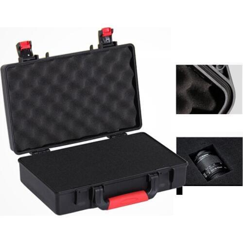 Outdoor Shockproof Waterproof Boxes Protective Safety Case Plastic Tool Box Equipment Camera Case Instrument Box with Foam