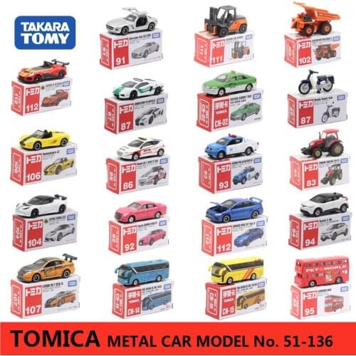 Japan TAKARA TOMY Alloy Car Toys Tomica Diecast Toy Simulation Car Model Toyota Honda Sedan Metal Cars Collections Kids Toy Gift