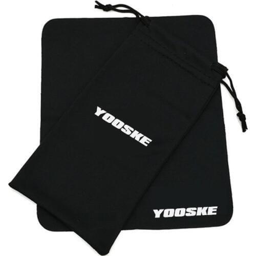 YOOSKE Eyewear Bags Cloths Cover Sunglasses Case For Women Glasses Box With Lanyard Zipper Eyeglass Cases For Men