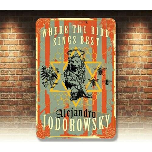 Animal Vintage Retro Metal Tin Signs Wall Plaques Bar Club Pub Plates Home Decor